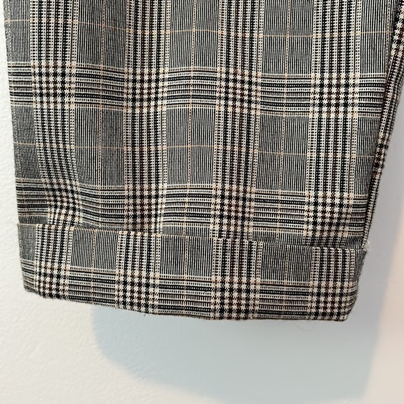 Plaid cropped trousers - Picture 3 of 5